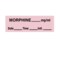 Nevs Tape, Morphine 1/2" x 500" Pink w/Black SANT-32 - alternate 1